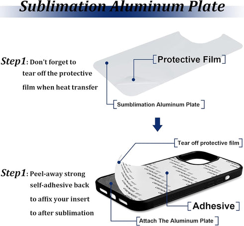 Flutesan 4 Pcs Sublimation Blanks Phone Case Covers Compatible with iPhone 12 13 14 Pro Max, 6.7 Inch Blank Printable Rubber Phone Case for Heat P...
