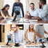 Magnetic Phone Stand Compatible with MagSafe, Phone Stand for Desk with 360°Rotation Base, Adjustable Height, Aluminum Phone Stand Compatible for ...