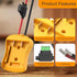 Battery Adapter for Dewalt 20V Power Wheel Battery Adapter 12 AWG Wire Battery Converters with Fuses and Connectors...