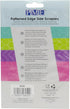 PME SIDE SCRAPERS - PATTERNED EDGE PLASTIC SET OF 4...