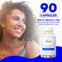 Elon Skin Anew with Hydrolyzed Collagen & Hyaluronic Acid & Antioxidants | Hydrating & Anti Aging Skin Supplement for Vibrant Skin Health (90 caps...