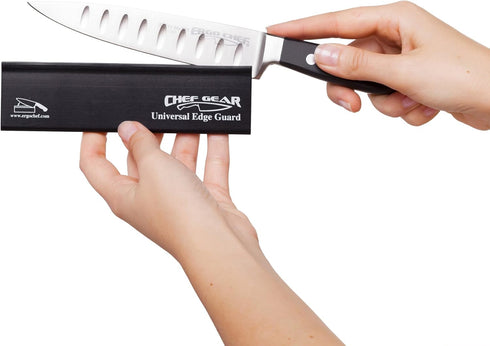 Ergo Chef 5pc Universal Knife Edge Guard Set (Red) Multi-sized/Chef knife, Santoku, Bread, Utility and Paring knives...