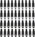 AITRIP 20 Pairs (40PCS) DC Socket 5.5mm x 2.1mm Female DC Barrel Jack Solder DC Connectors 5.5x2.1mm DC Power Plug Male Female Jack Socket Nut Pan...