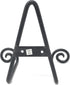 India Handicrafts Swirl Black 5 inch Iron Metal Decorative Display Easel...
