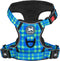 PoyPet No Pull Dog Harness, Reflective Adjustable No Choke Pet Vest with Front & Back 2 Leash Attachments, Soft Control Training Handle for Small ...