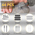 Cutting Wheel Set 44pcs for Rotary Tool, Diamond Cutting Wheels 10pcs and Resin Cutting Off Wheels 20pcs with Mandrels, HSS Circular Saw Blades 6p...