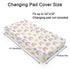 Boho Sunshine Rainbow Changing Pad Cover Colorful Rainbow Sun Baby Changing Table Pad Cover for Boys Girls Soft Breathable Stretch Fitted Change T...