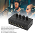 DAUERHAFT 4 Channel Stereo Headphone Amp,Ultra Low Noise Headphone Amplifier,Professional Multi Channel Mini Earphone Splitter Amp,for Sound Reinf...