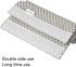OUGAR8 Refrigerator Door Handle Covers Handmade Decor Protector for Ovens, Dishwashers.Keep Your Kitchen Appliance Clean from Smudges,Food Stains(Rhombus Gray,6" L*3.5" W)
