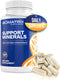 BioMatrix Mineral Supplement for Men and Women, Chelated Minerals | Iron-Free, Calcium, Magnesium, Copper, Zinc, Vitamin D, Iodine | Veggie Caps, ...