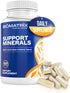 BioMatrix Mineral Supplement for Men and Women, Chelated Minerals | Iron-Free, Calcium, Magnesium, Copper, Zinc, Vitamin D, Iodine | Veggie Caps, ...