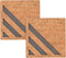 Quartet Cork and EVA Foam Cork Bulletin Wall Tiles, Natural, 6" x 6", 2/Pack (Q190606F00-STPR)...