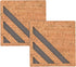 Quartet Cork and EVA Foam Cork Bulletin Wall Tiles, Natural, 6" x 6", 2/Pack (Q190606F00-STPR)...