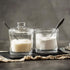 Vencer Sugar Bowl Clear Glass With Lid and Stainless Steel Sugar Serving Spoon, 6.3 Ounces (180 ML),Sugar Canister, Sugar Dispenser, VFO-027...