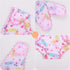 8 Pieces Doll Diapers and Bibs, Washable and Reusable Eco Doll Accessories, Fit 8 to 12 inches Baby Doll...