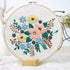 KISSBUTY Full Range of Embroidery Starter Kit with Pattern, Stamped Embroidery Kit Including Embroidery Cloth with Pattern, Bamboo Embroidery Hoop...