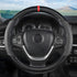 Carbon Fiber Car Steering Wheel Cover, Universal 15 inch Breathable Anti Slip Steering Wheel Covers, Car Interior Accessories for Men and Women, F...