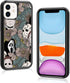 Horror Flowers Scary Phone Case Fit for iPhone 11, TPU iPhone Case Shockproof Ghostface Fashion Design Phone Cover Gift for Boy Girl Men Women...