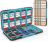 HEIYING SD Card Holder for Memory SD Card and TF Card, Portable SD Card Holder SD SDHC SDXC TF Card Storage with 20 SD Cards Slots & 20 Micro SD C...