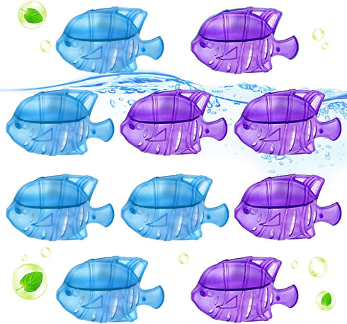 Humidifier Cleaner, Humidifier Cleaning Fish for Humidifiers & Fish Tanks, Purifies Water, Prevents Hard Water Build Up, Eliminates White Dust Odo...