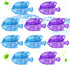 Humidifier Cleaner, Humidifier Cleaning Fish for Humidifiers & Fish Tanks, Purifies Water, Prevents Hard Water Build Up, Eliminates White Dust Odo...