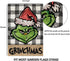 Chritmas Garden Flags for Outdoor,Buffalo Plaid with Small Yard Flag,Seasonal Xmas Decors for Winter Holiday Farmhouse Outside 12x18 Double Sided...