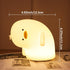 Attivolife Duck Night Light, Silicone Why Duck Lamp, Silica Gel Nursery Bedside Lamp with Dimmable Rechargeable, Best Decor for Bedroom Living Roo...