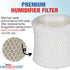 LifeSupplyUSA Humidifier Replacement Filter Compatible with Graco 4 Gallon Model 2H02 2H03 and Compatible with Hamilton Beach TrueAir 05520 05521 ...
