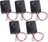 12V DC Black Mini Piezo Alarm Siren 110dB Insurance Safes Anti-Theft Alarm High-Decibel Buzzer for Car?Pack of 5?...
