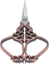 Vintage Classical DIY Sewing Scissors for Embroidery and Art Craft Collection, Ergonomic Handle Design (Rose Gold)...