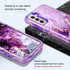 Lamcase for Galaxy S21 5G Case, Heavy Duty Shockproof Hybrid Hard PC Soft TPU Bumper Three Layer Drop Protection Anti-Fall Cover Phone Case for Sa...