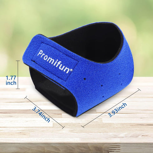 Heel Protectors for Heel Pains, 2 PCS Heel Protectors, Adjustable Heel Cups for Plantar Fasciitis, Pain Relief for Sprains, Heal Dry Cracked Heels...