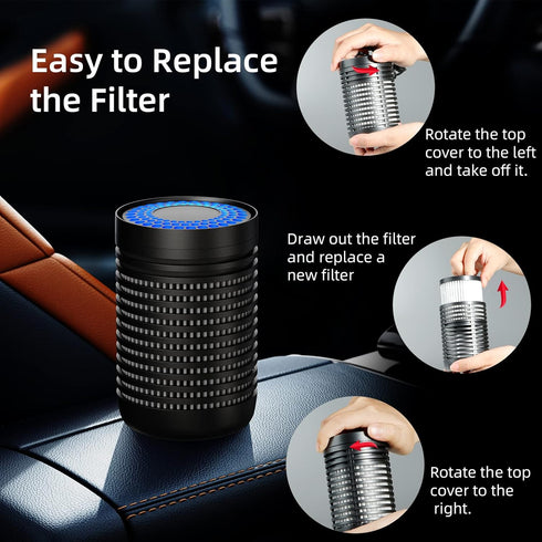 H13 True HEPA Filter for Airfeel Car Air Purifier F011...