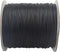 Black Waxed Polyester Jewelry Making Cord Waxed Beading String with Spool for Craft DIY Thread (0.5mm - (150Yards))...