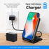 NiYo Portable Foldable Wireless Phone Charger Stand - Fast Charging for Qi Enabled Devices......
