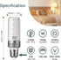 E26 LED Bulb,25W LED Corn Light Bulb 200W Equivalent 2700K Warm White 2500LM Non-dimmable Flicker Free Ceiling Fan LED Corn Bulb for Indoor Outdoo...