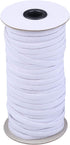 I-MART Elastic Cord, Elastic Band, Elastic Rope, Bungee, Heavy Stretch Knit Elastic Spool (White 70-Yard Length 0.25 inch Width)...