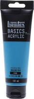 LIQUITEX Acrylic Paint Basics B-036, Brilliant Blue, 4.0 fl oz (118 ml)...