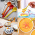 Ceramic Dessert Spoon Long Handle Dinner Spoons Set of 4 Korean Porcelain Spoons for Eating Dessert Appetizers Cereal (Multi-color)...