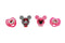Cudlie Disney Baby Girl Minnie Mouse Pack of 2 Pacifier with 2 Clips, Florals...