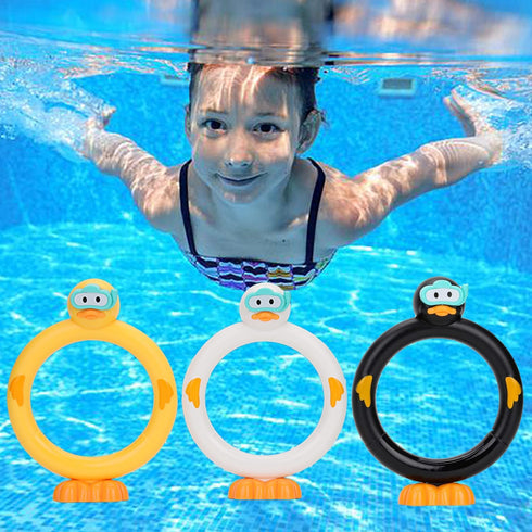 SASBSC Diving Rings Pool Diving Toys for Kids Ages 4-8 Swimming Pool Toys for Kids Ages 8-12 Summer Outdoor Water Toys for Kids Adults Underwater ...