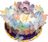 Edible Butterflies for Cake Decorating Set of 24-2" Big Size Cake and Cupcake Toppers, Butterfly Cake Toppers...