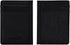 Unisex-Adult's Petite Credit Card Holder Leather Slim Minimalist Wallet, Crosshatch Black, Classic...
