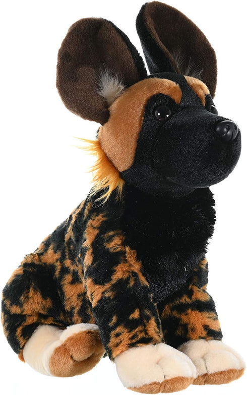 Wild Republic African Wild Dog Plush, Stuffed Animal, Plush Toy, Gifts for Kids, Cuddlekins 12 Inches...