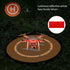 Linkidea 21'' Drones Landing Pad, Portable, Foldable Drone Accessories Pads for DJI Mavic Phantom 2/3/4/ Pro, Waterproof RC Drones Helicopter, Ant...