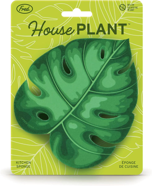 Genuine Fred, House Plant, Monstera Leaf Kitchen Sponge, Multicolor...