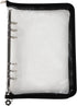 MultiBey A5 Binder 6 Ring Cover PVC Notebook Shell with Zipper, Sparkling A5 Budget Binder for Cash Budget System, Journaling, Planner (10'' x 7''...