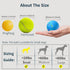 Smart Interactive Dog Toys Ball, Auto Moving Bouncing Rotating Ball with 2 Modes, USB Rechargeable, 56mm in Diameter for Small Dog, Fun Gift for B...