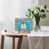 Wooden Photo Frame Friendship Gifts for Friends Bestie Woman BFF, Wooden Photo Frame with Iron Stand for Tabletop or Desktop Display, Home Table D...