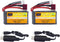 2PCS 7.4V 35C 1800mAh Lithium Battery with USB Charging Cable for WLTYOS K929-B A959-B 12401 12402 12403 12404 12423 12428 144001 1/18 1/14 1/12 R...